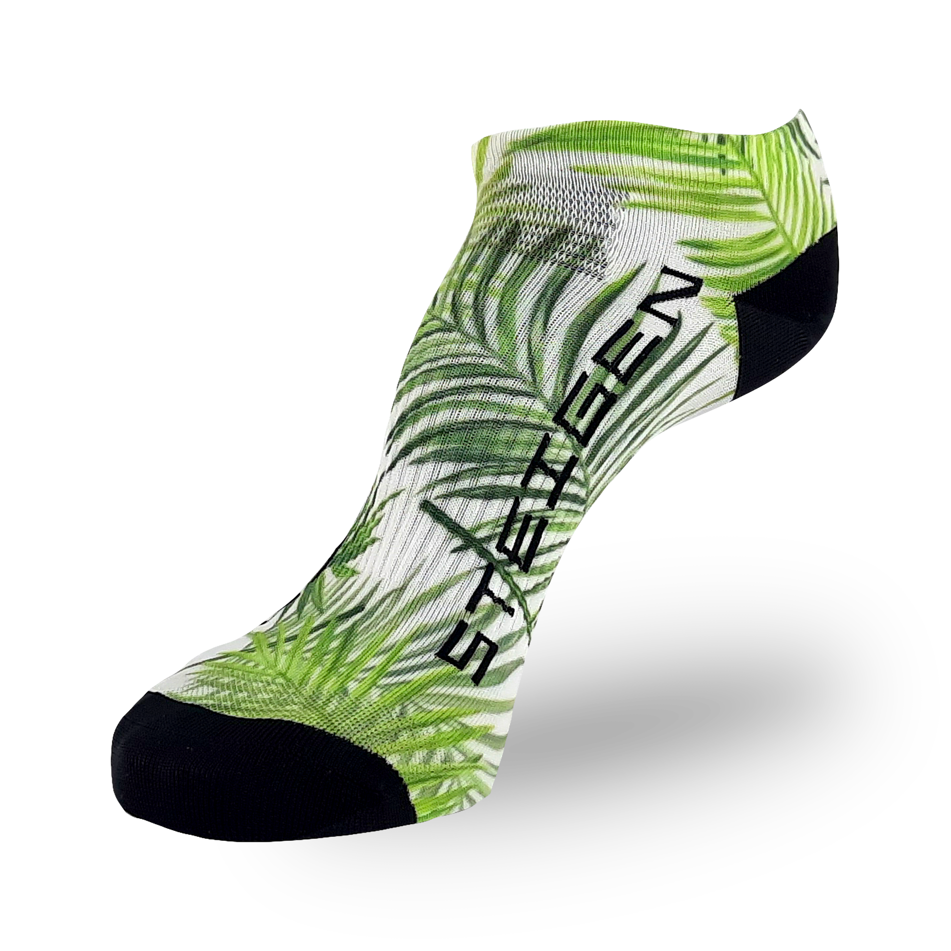Palm Tree Running Socks Zero Length