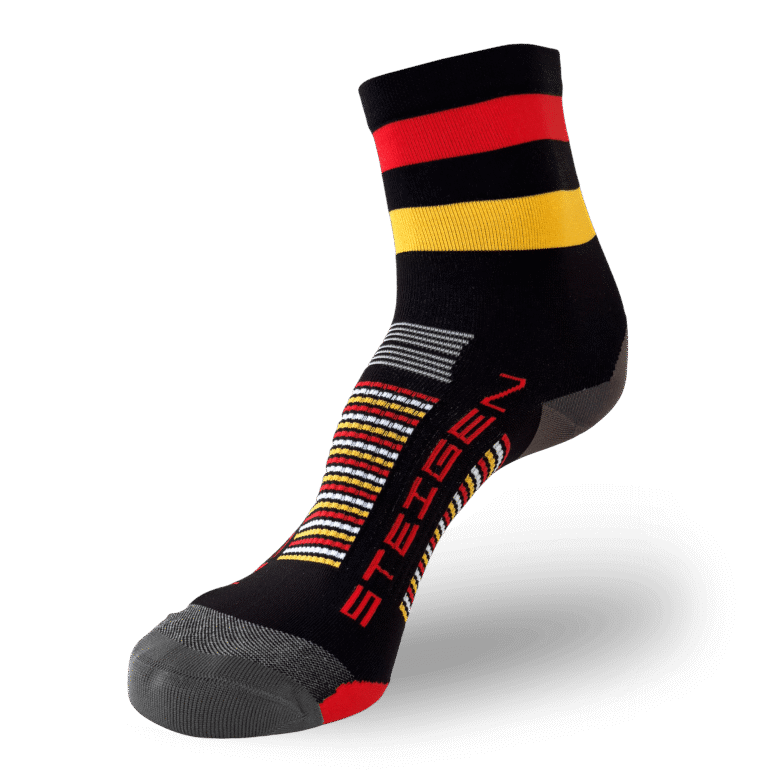 Fort Black Running Socks ½ Length