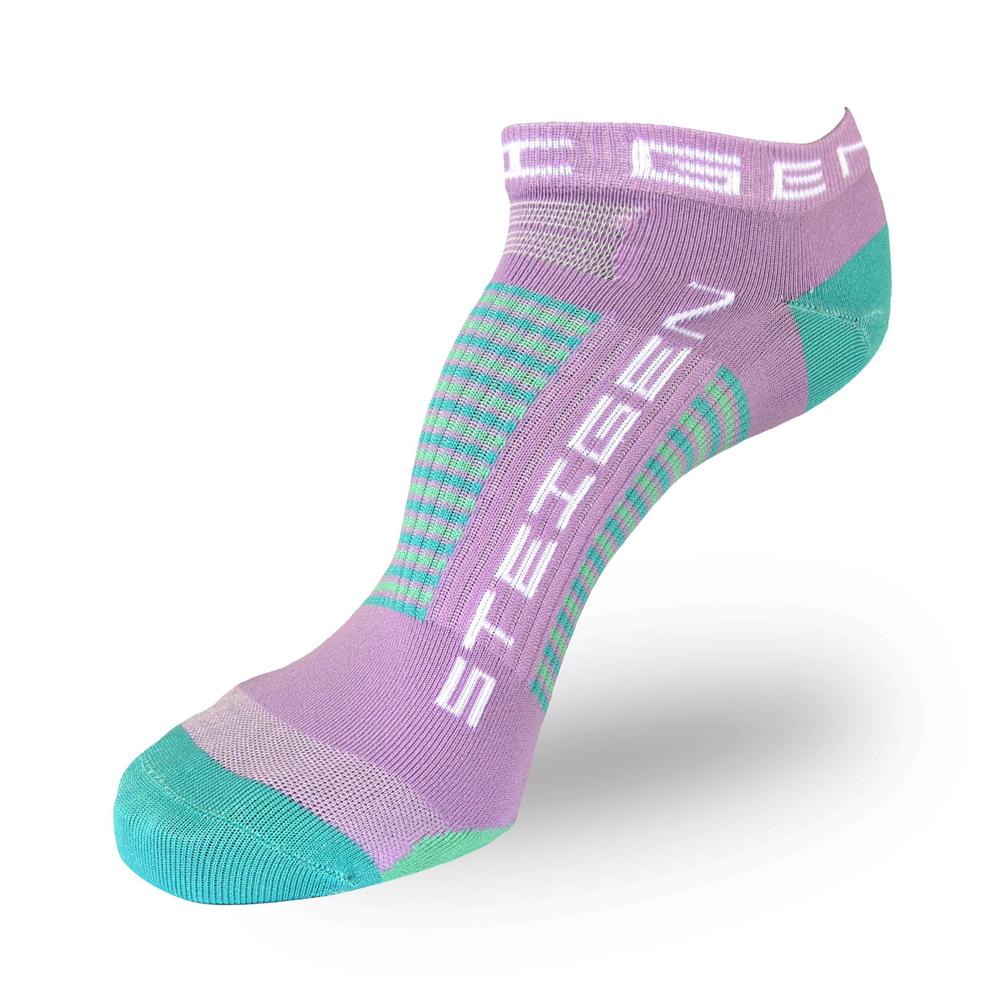 Lilac Running Socks Zero Length