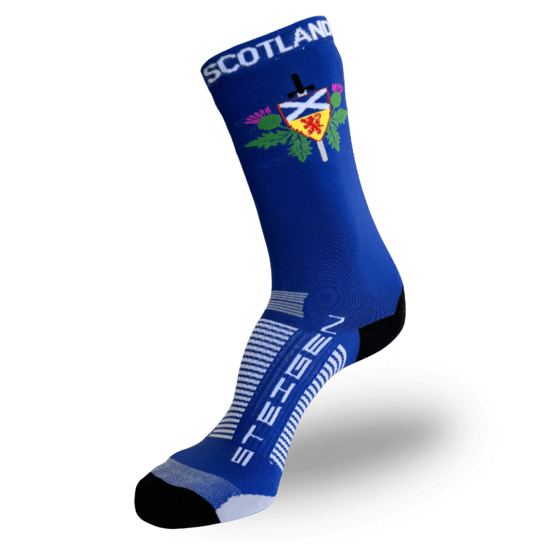 Scotland Running Socks ¾ Length