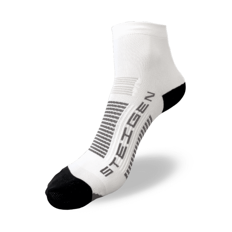 Kids School White Socks ¼ Length